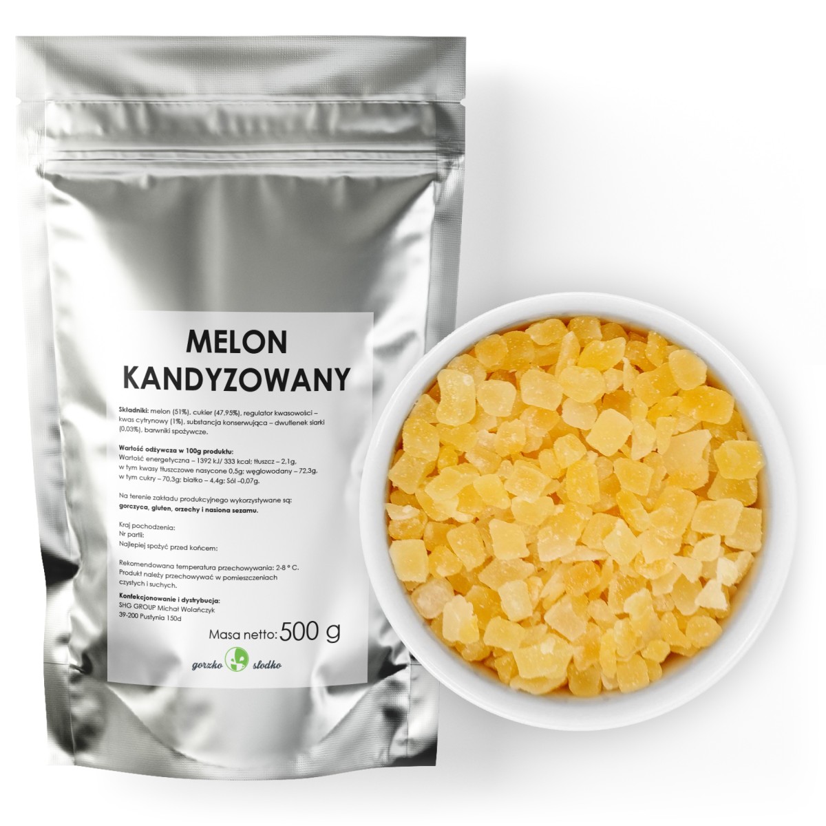 Melon kandyzowany